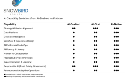 From AI-Enabled to AI-Native: Why Speed Still Requires Stewardship